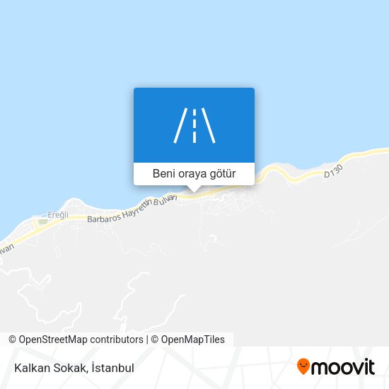 Kalkan Sokak harita