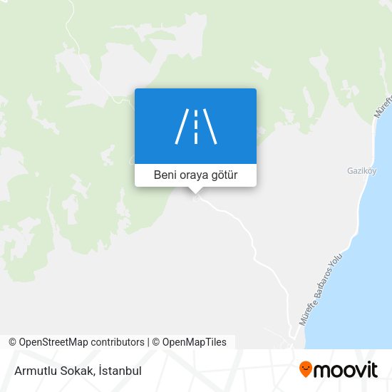 Armutlu Sokak harita