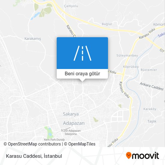 Karasu Caddesi harita