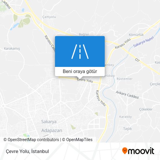 Çevre Yolu harita