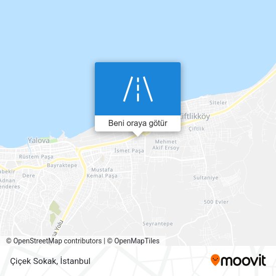 Çiçek Sokak harita