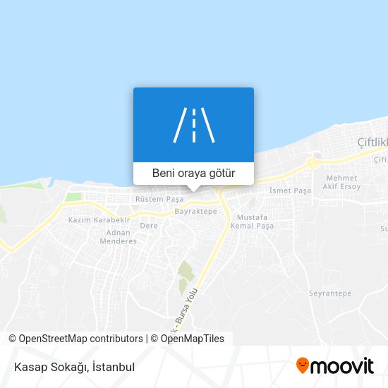 Kasap Sokağı harita