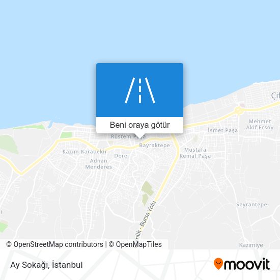 Ay Sokağı harita