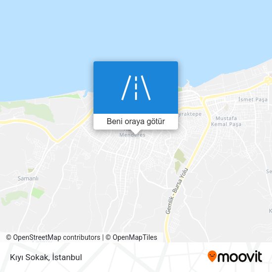 Kıyı Sokak harita