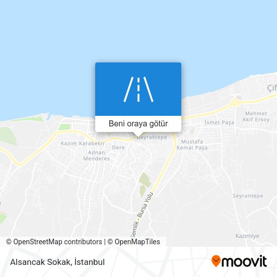 Alsancak Sokak harita