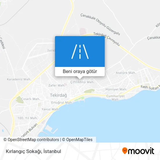 Kırlangıç Sokağı harita