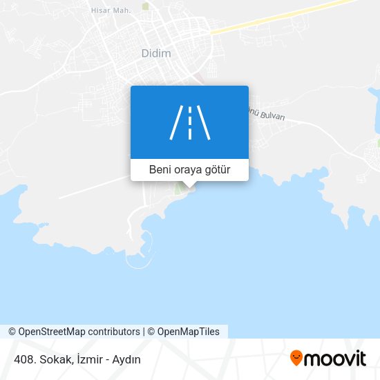 408. Sokak harita