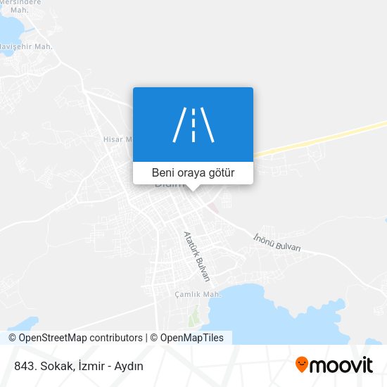 843. Sokak harita