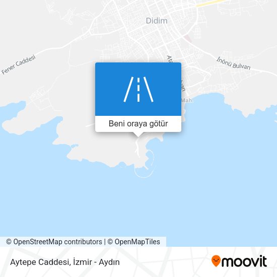 Aytepe Caddesi harita