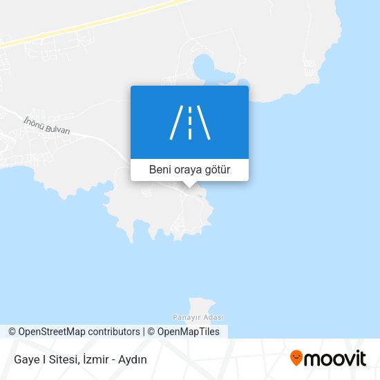 Gaye I Sitesi harita