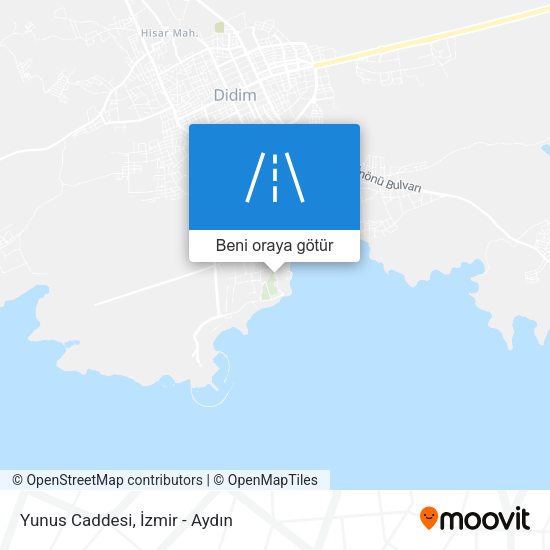 Yunus Caddesi harita