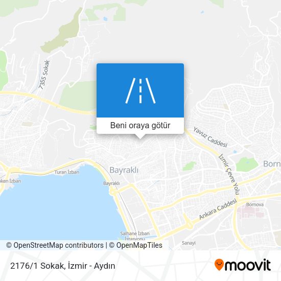 2176/1 Sokak harita