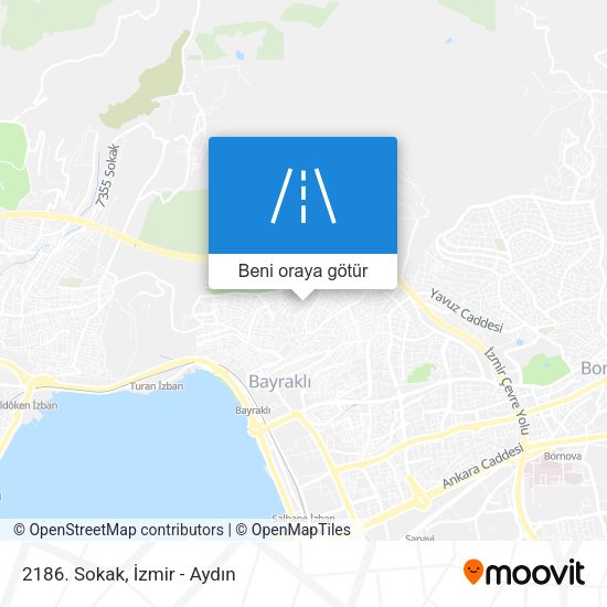 2186. Sokak harita