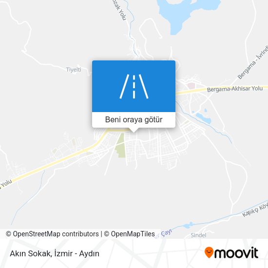 Akın Sokak harita