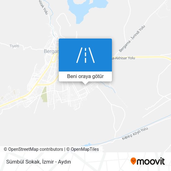 Sümbül Sokak harita