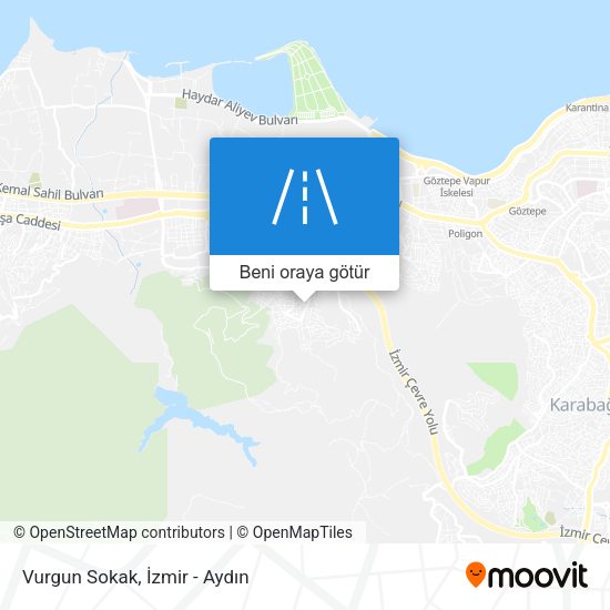 Vurgun Sokak harita