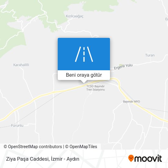Ziya Paşa Caddesi harita