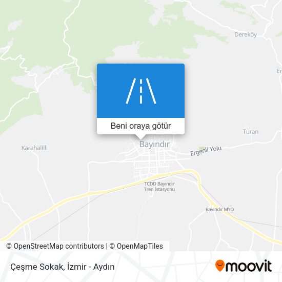Çeşme Sokak harita