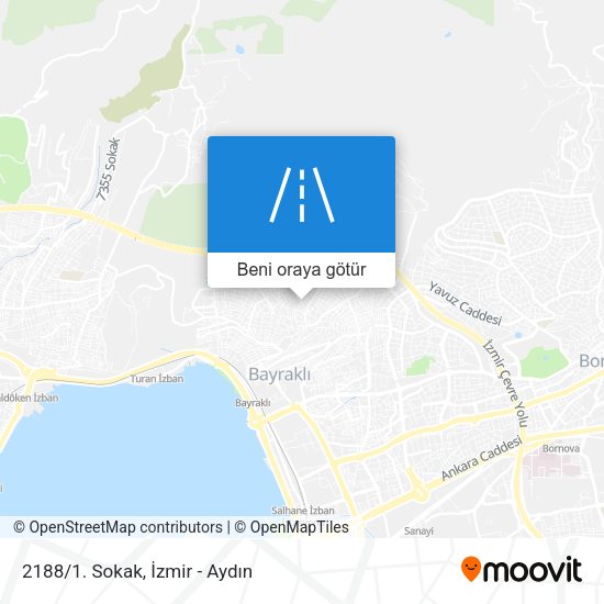 2188/1. Sokak harita