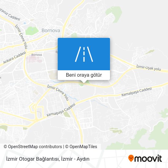 İzmir Otogar Bağlantısı harita