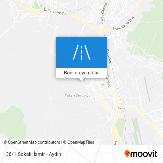 38/1 Sokak harita