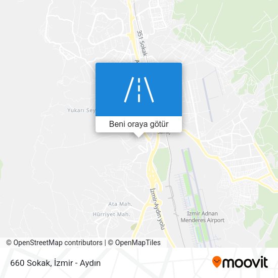 660 Sokak harita