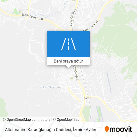 Alb.İbrahim Karaoğlanoğlu Caddesi harita