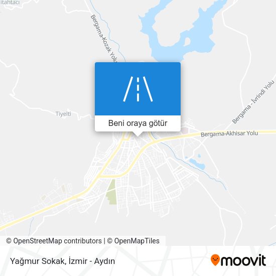 Yağmur Sokak harita
