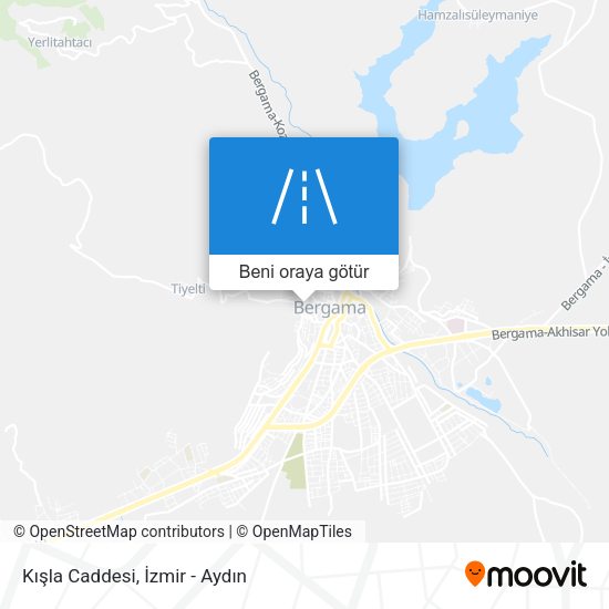 Kışla Caddesi harita