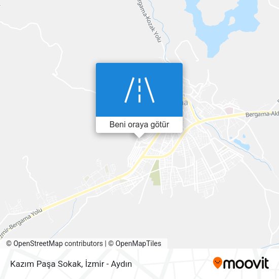 Kazım Paşa Sokak harita