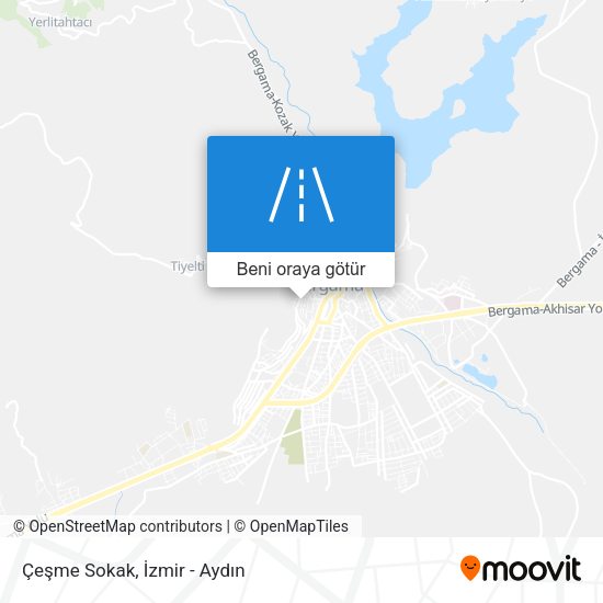 Çeşme Sokak harita