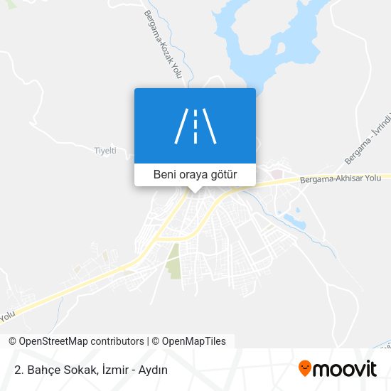 2. Bahçe Sokak harita
