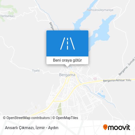 Ansarlı Çıkmazı harita