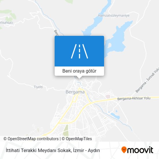 İttihati Terakki Meydanı Sokak harita