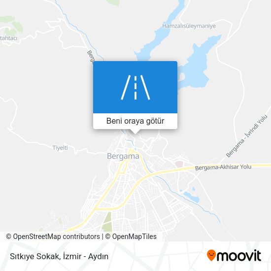 Sıtkıye Sokak harita