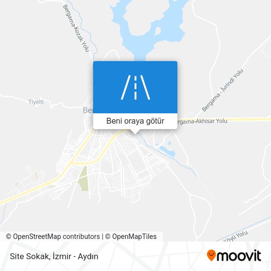 Site Sokak harita