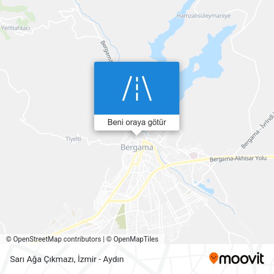 Sarı Ağa Çıkmazı harita