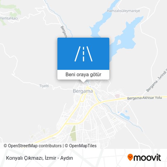 Konyalı Çıkmazı harita