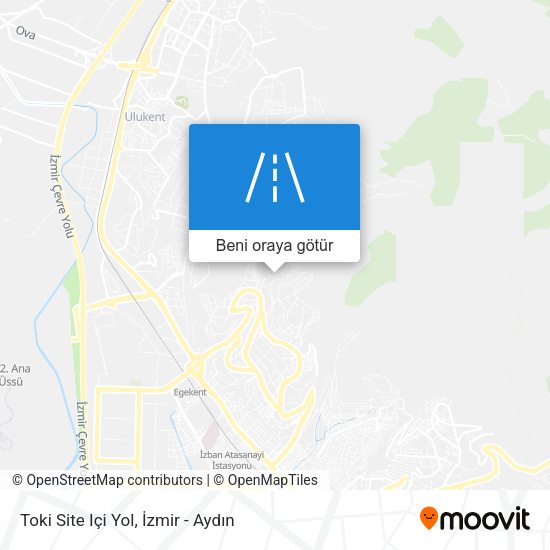 Toki Site Içi Yol harita