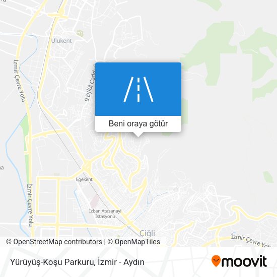 Yürüyüş-Koşu Parkuru harita