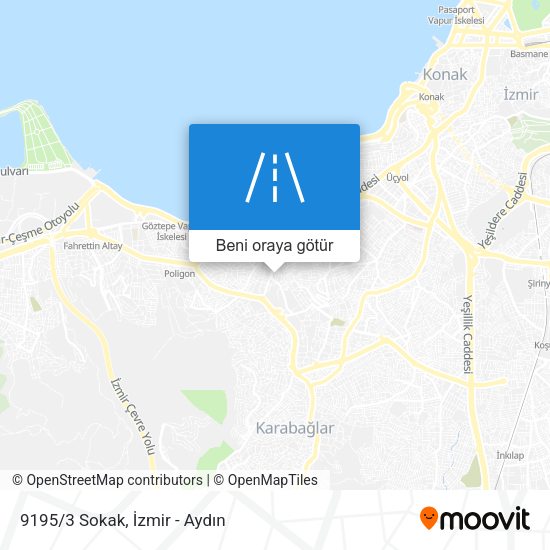9195/3 Sokak harita