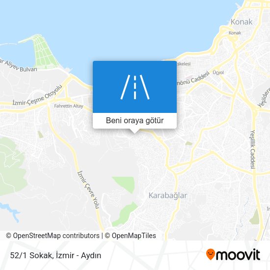 52/1 Sokak harita