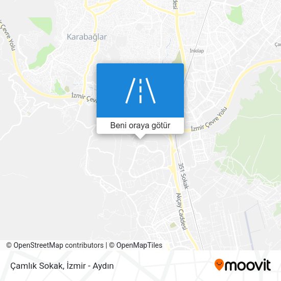 Çamlık Sokak harita