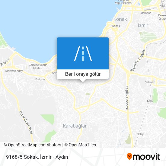 9168/5 Sokak harita
