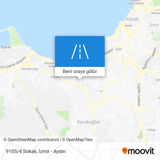 9105/4 Sokak harita