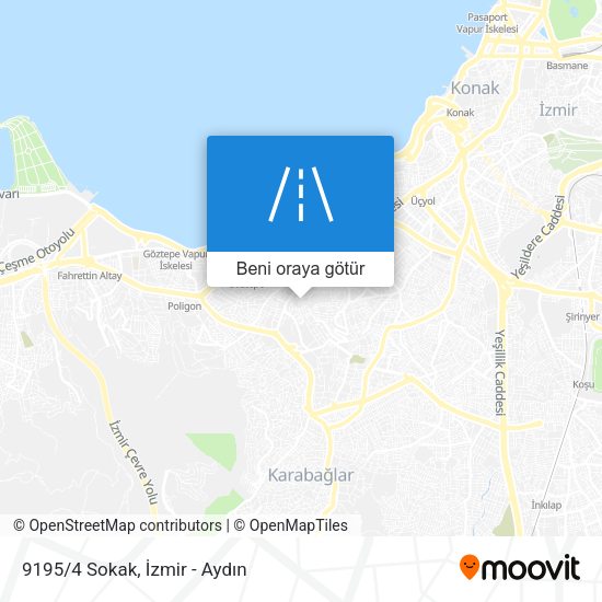 9195/4 Sokak harita