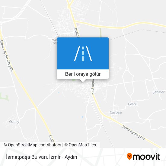 İsmetpaşa Bulvarı harita
