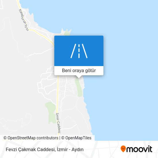 Fevzi Çakmak Caddesi harita