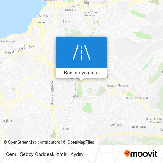 Cemil Şeboy Caddesi harita