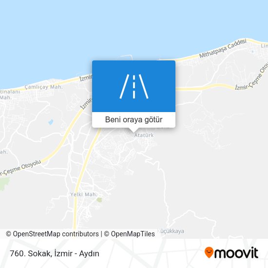 760. Sokak harita